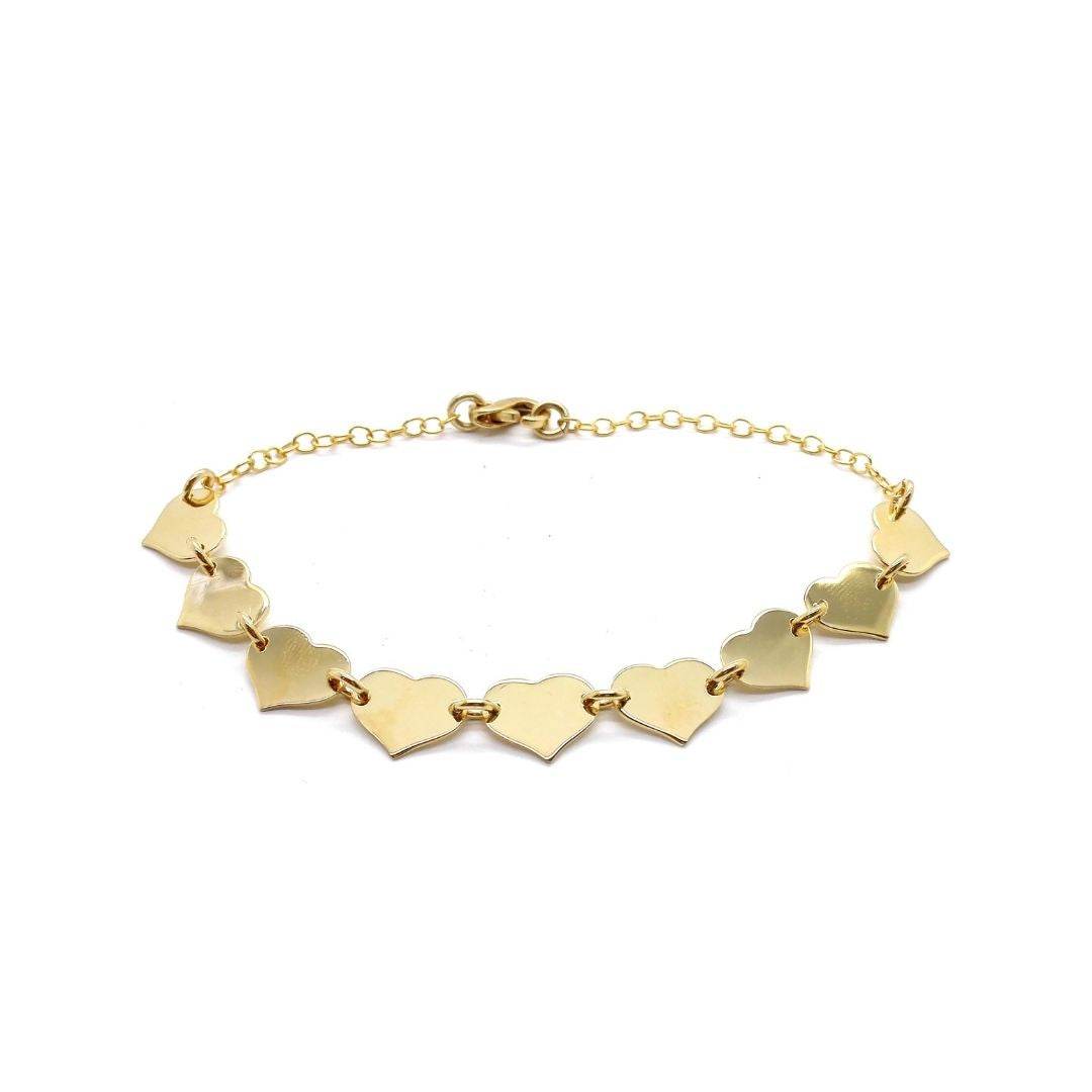 Bracciale cuori - BR525 - Spadarella Gioielli