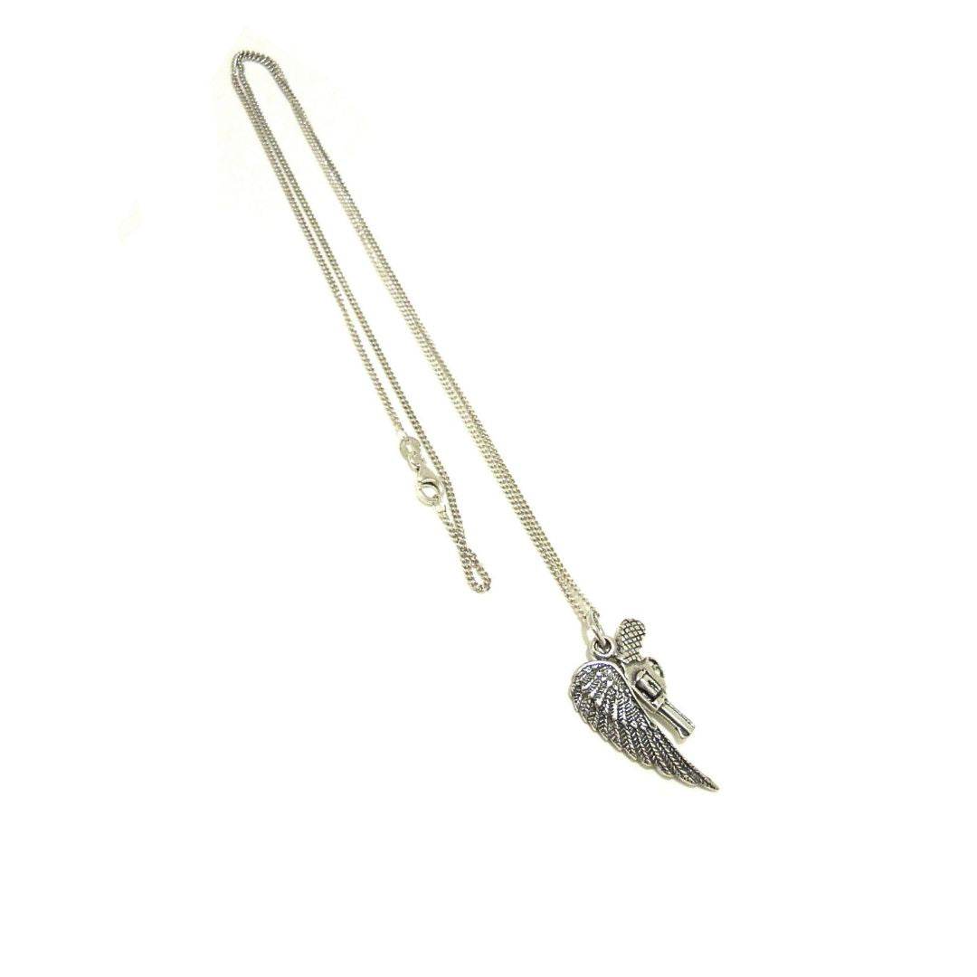 Collana ala e pistola - CD571 - Spadarella Gioielli