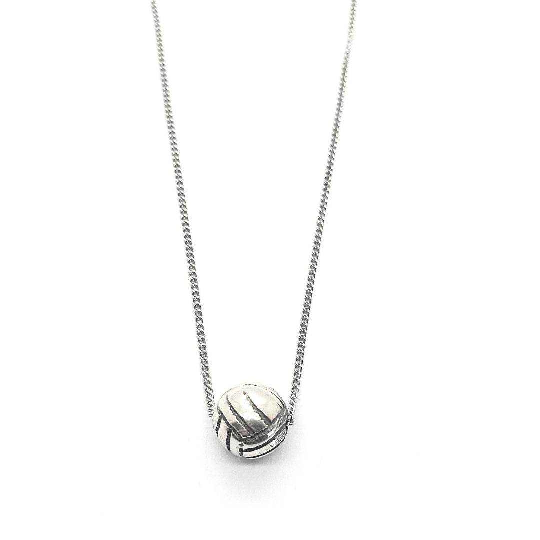 JERWLI Collana da Pallavolo, Argento Sterling JERWLI Collana da Pallavolo, Argento Sterling