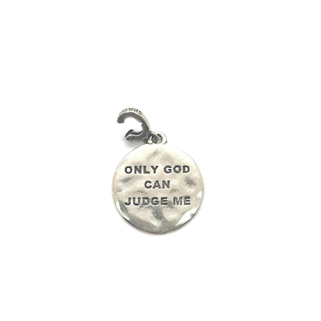Charm targhetta Only god... - CIC10 - Spadarella Gioielli
