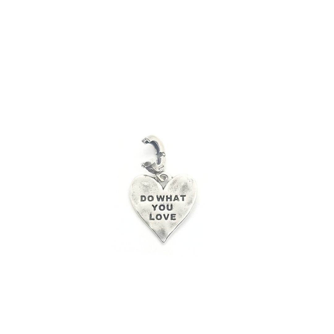 Charm cuore Do what you love - CIC21 - Spadarella Gioielli