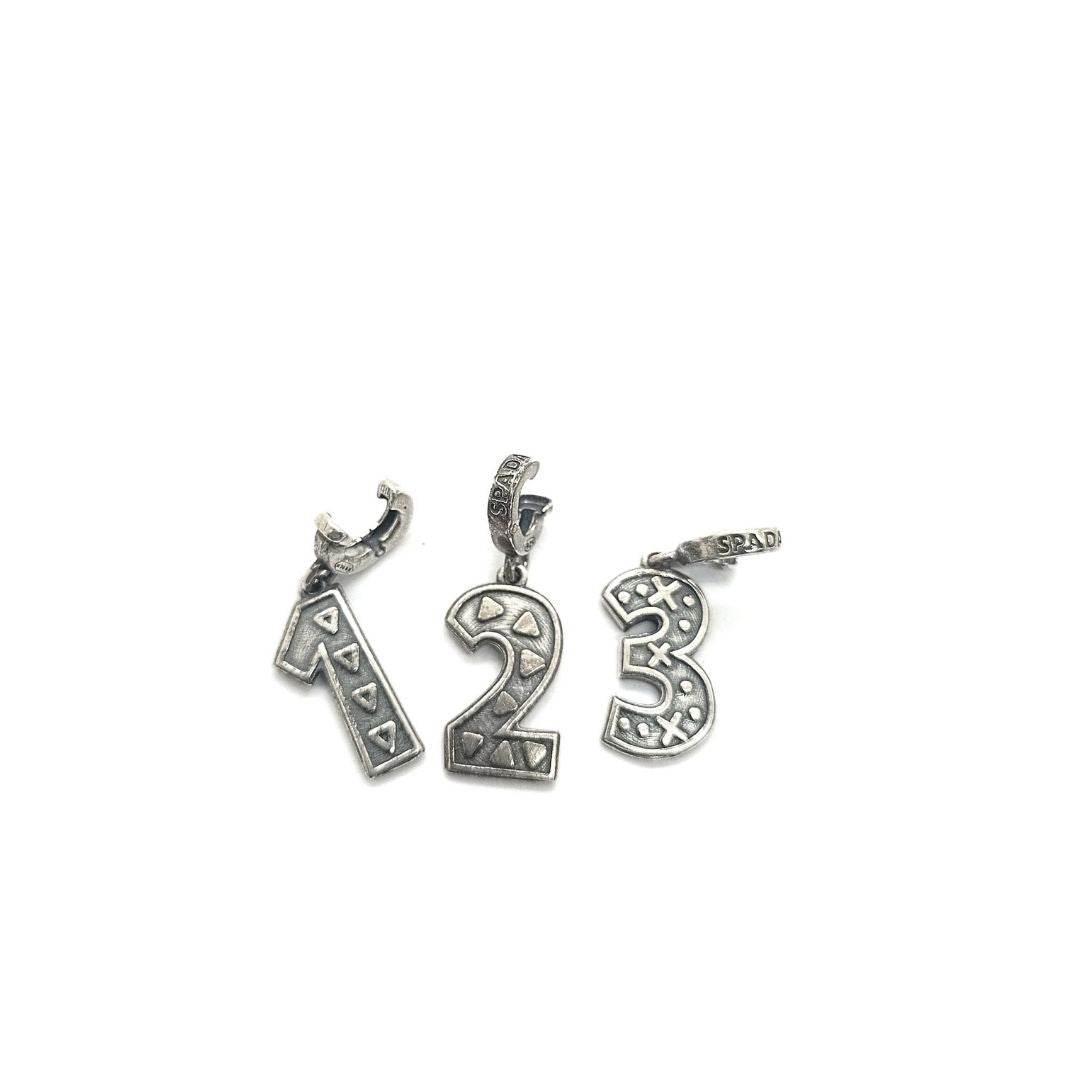 Charm Numero - CIC38 - Spadarella Gioielli