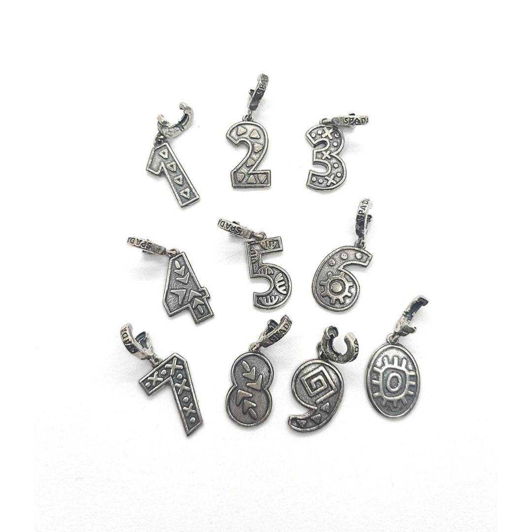 Charm Numero - CIC38 - Spadarella Gioielli