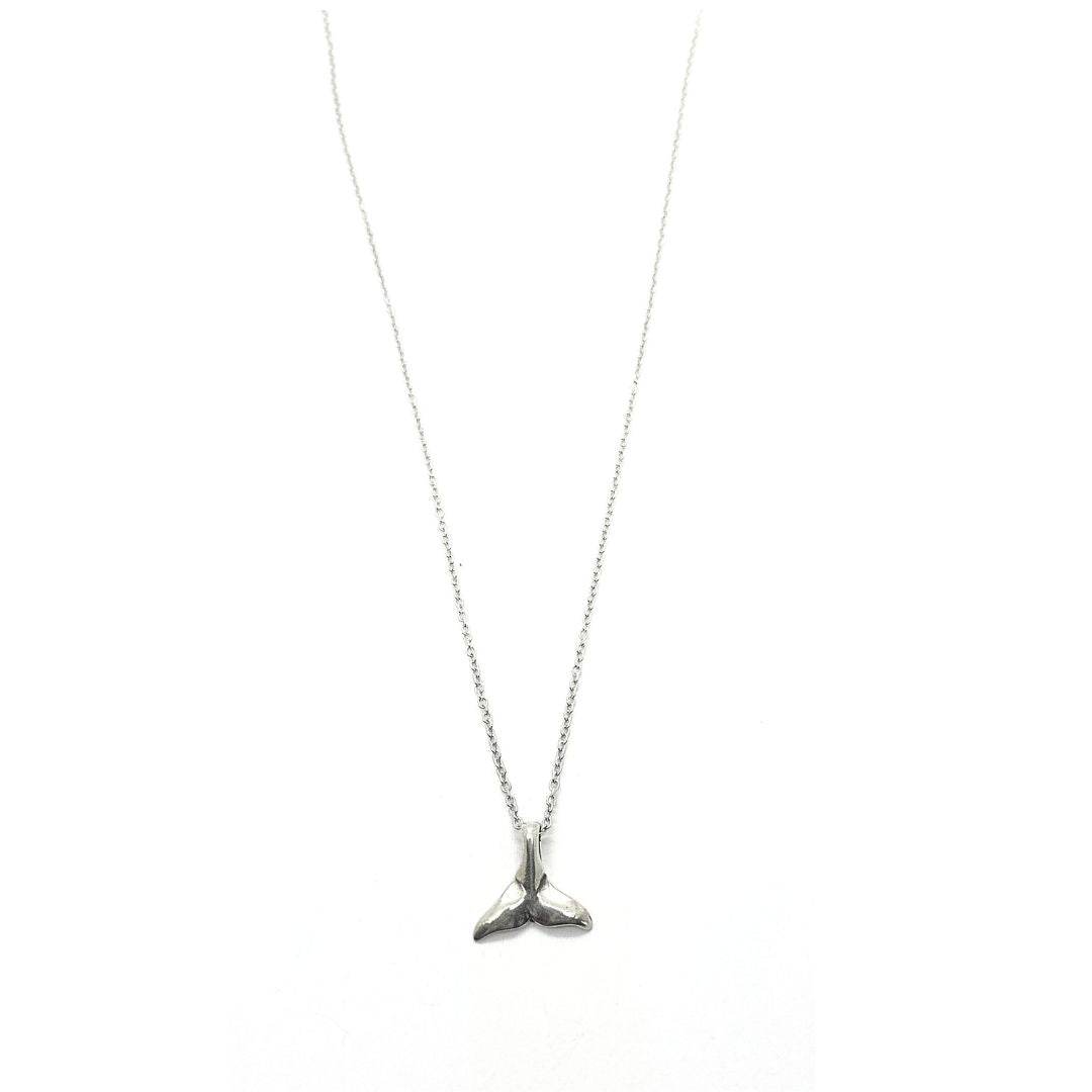 Collana In Argento 925 Fatta A Mano Con Ciondoli Coda Di Sirena, Balena E Delfino - Girocollo Elegante