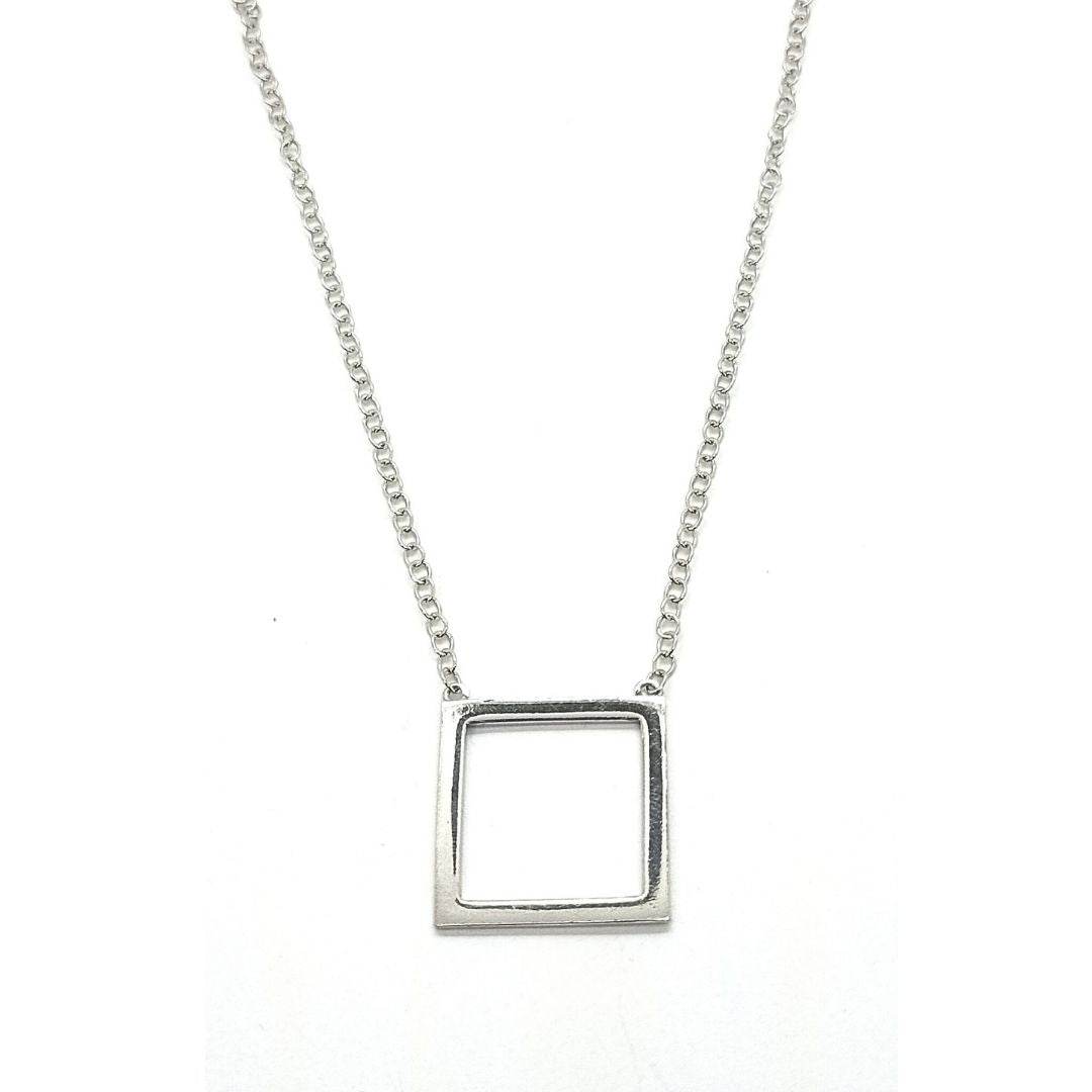 Collana quadrato - CL688 - Spadarella Gioielli