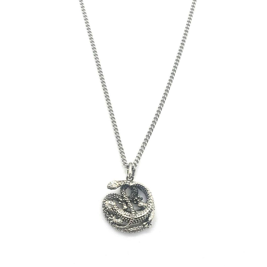 Collana serpente e lucertola - CL705 - Spadarella Gioielli