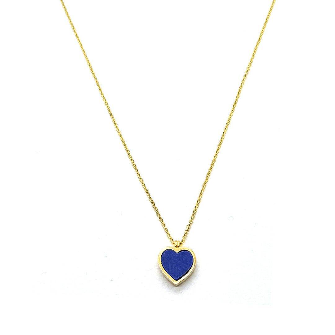 Collana Rainbow cuore - CL723 - Spadarella Gioielli