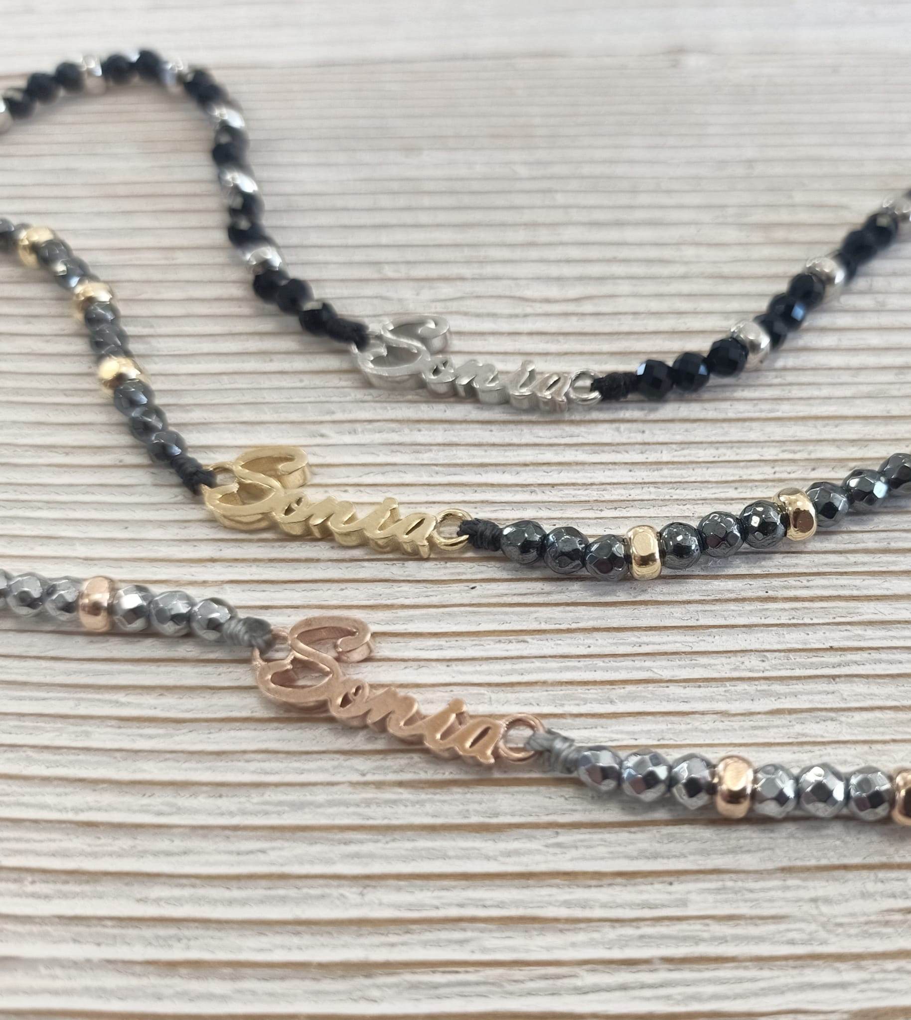 Collana spadino nome - SPGR675 - Spadarella Gioielli