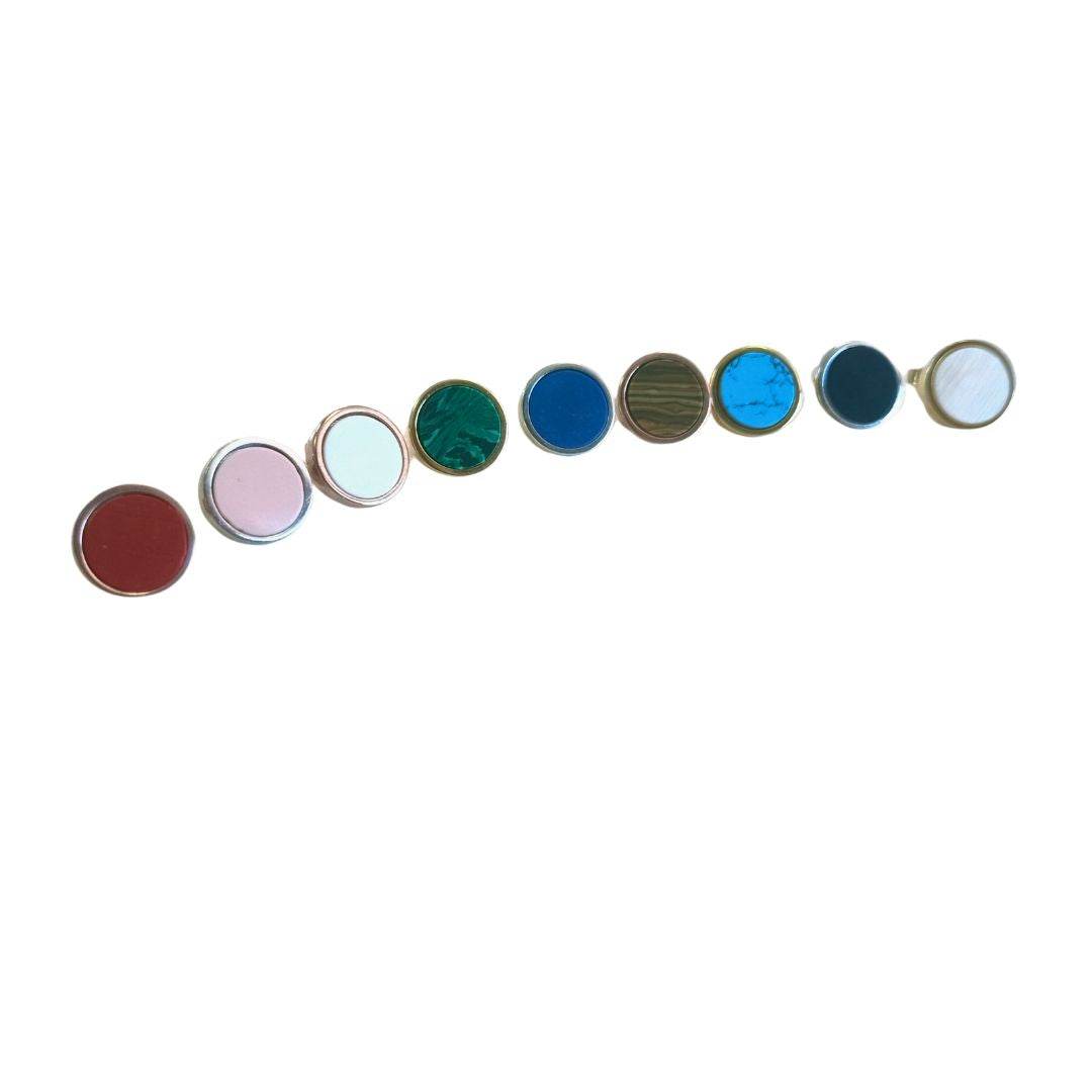 Orecchini Rainbow tondo - OR846 - Spadarella Gioielli