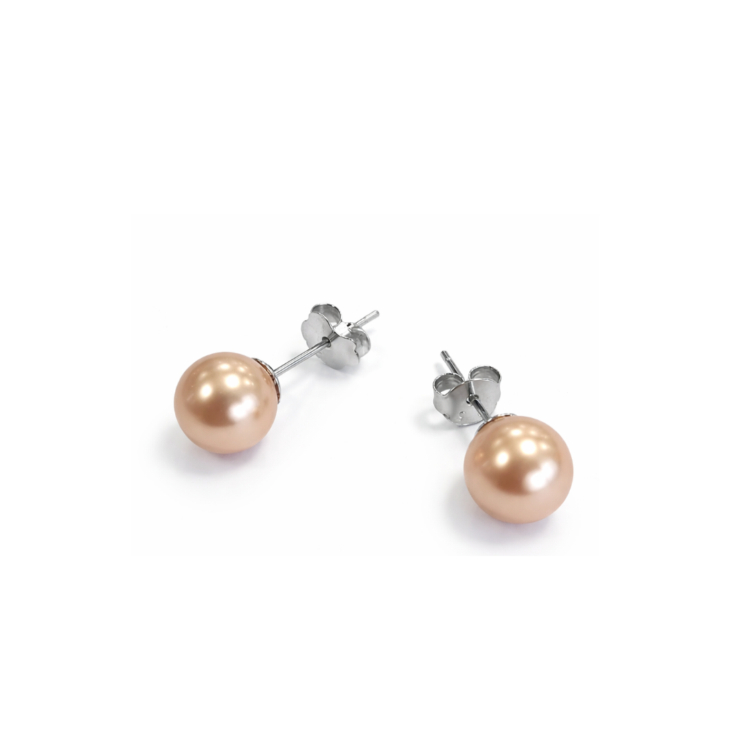 Orecchini perle gold 6mm - OR860