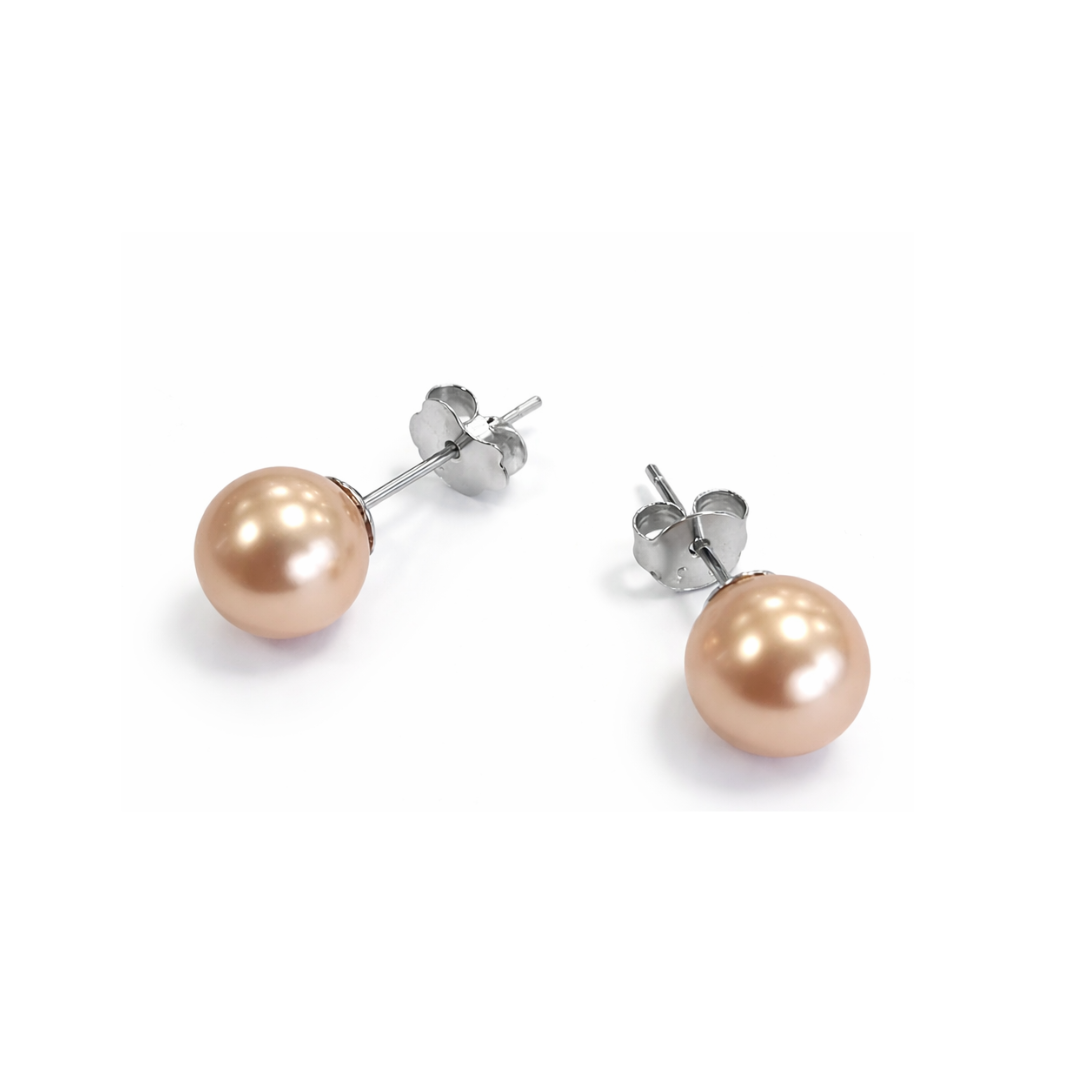 Orecchini perle gold 8mm - OR861
