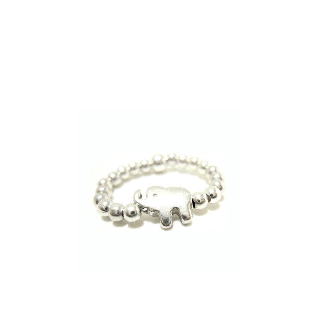 Anello elastico elefante - SPAN11 - Spadarella Gioielli