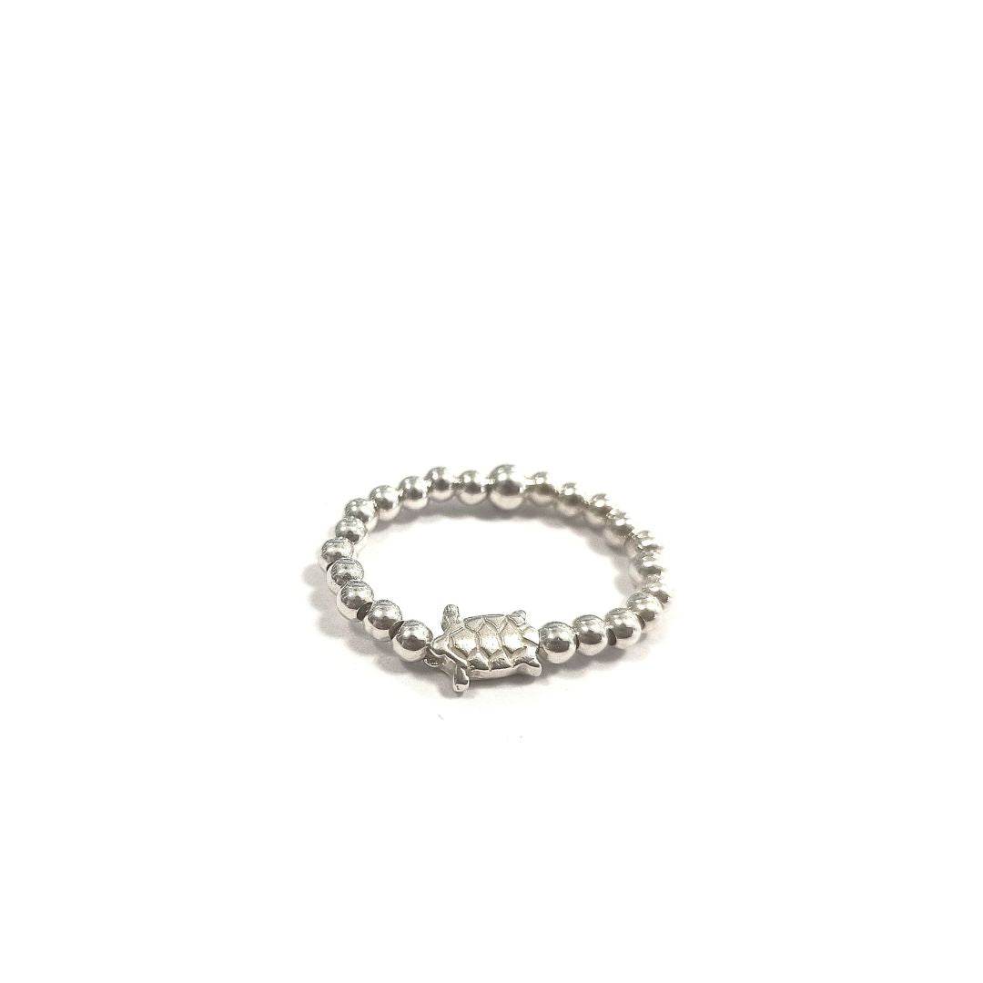 Anello elastico tartaruga - SPAN15 - Spadarella Gioielli