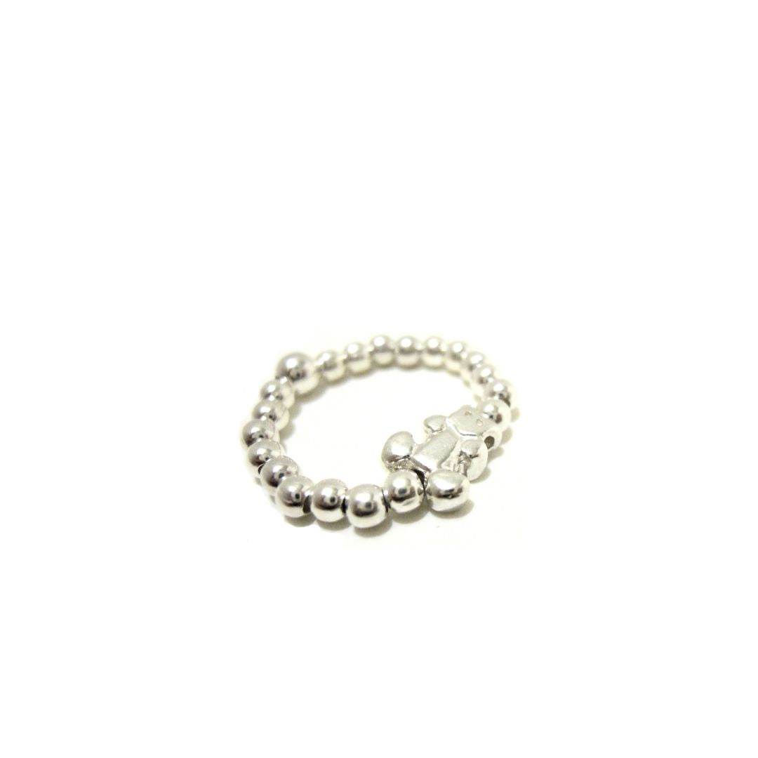 Anello elastico orsetto - SPAN22 - Spadarella Gioielli