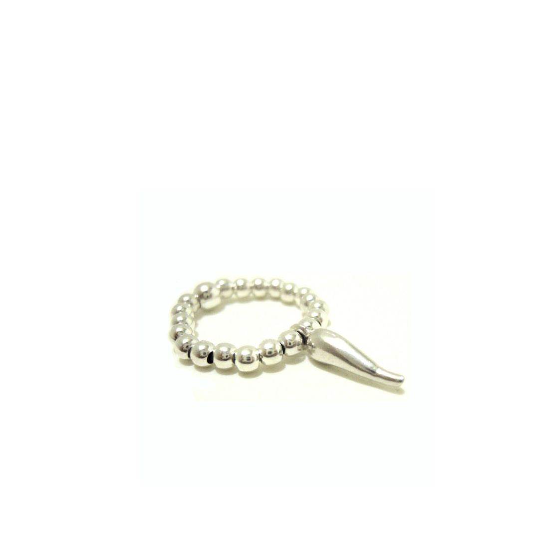 Anello elastico cornetto - SPAN24 - Spadarella Gioielli