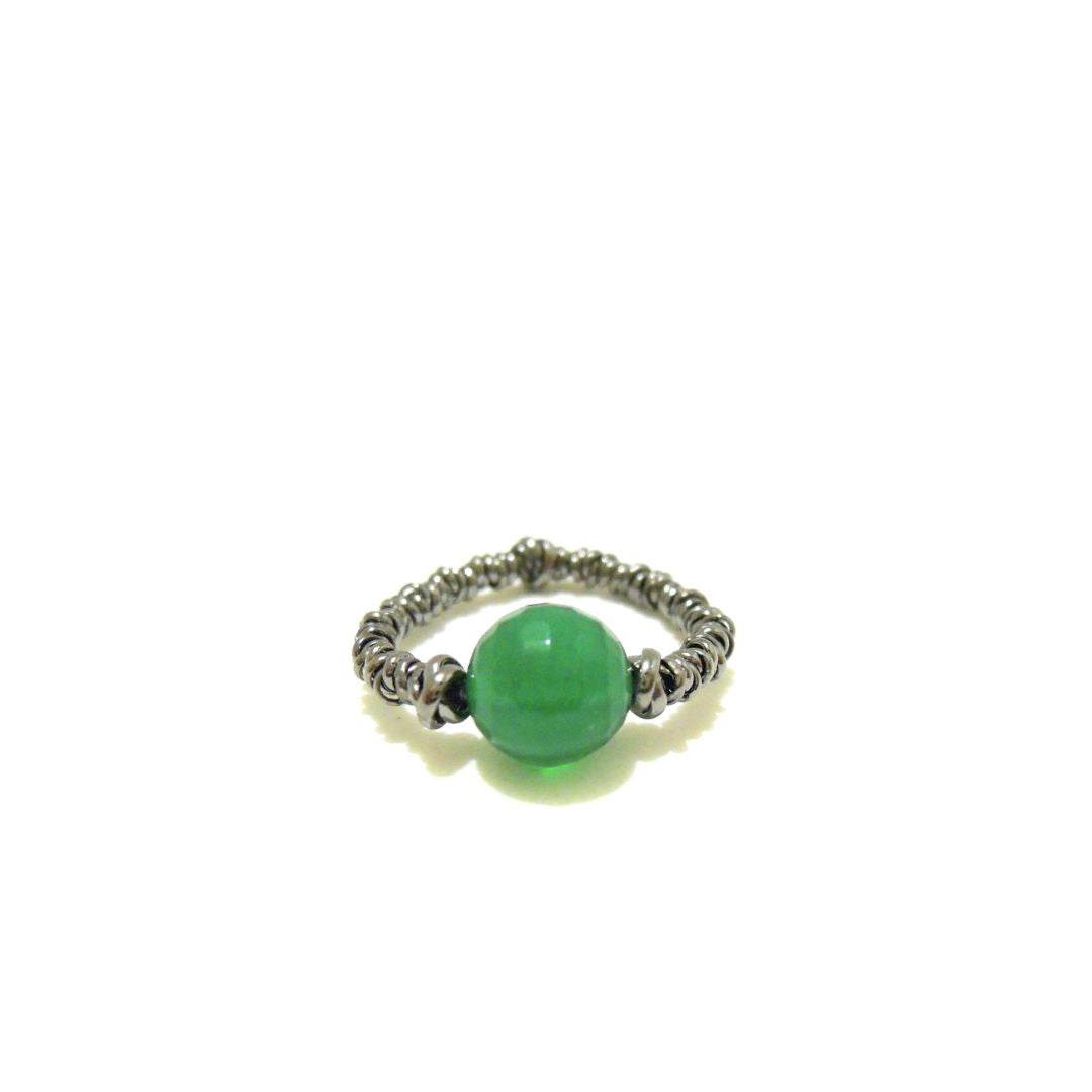 Anello elastico con pietra - SPAN32 - Spadarella Gioielli