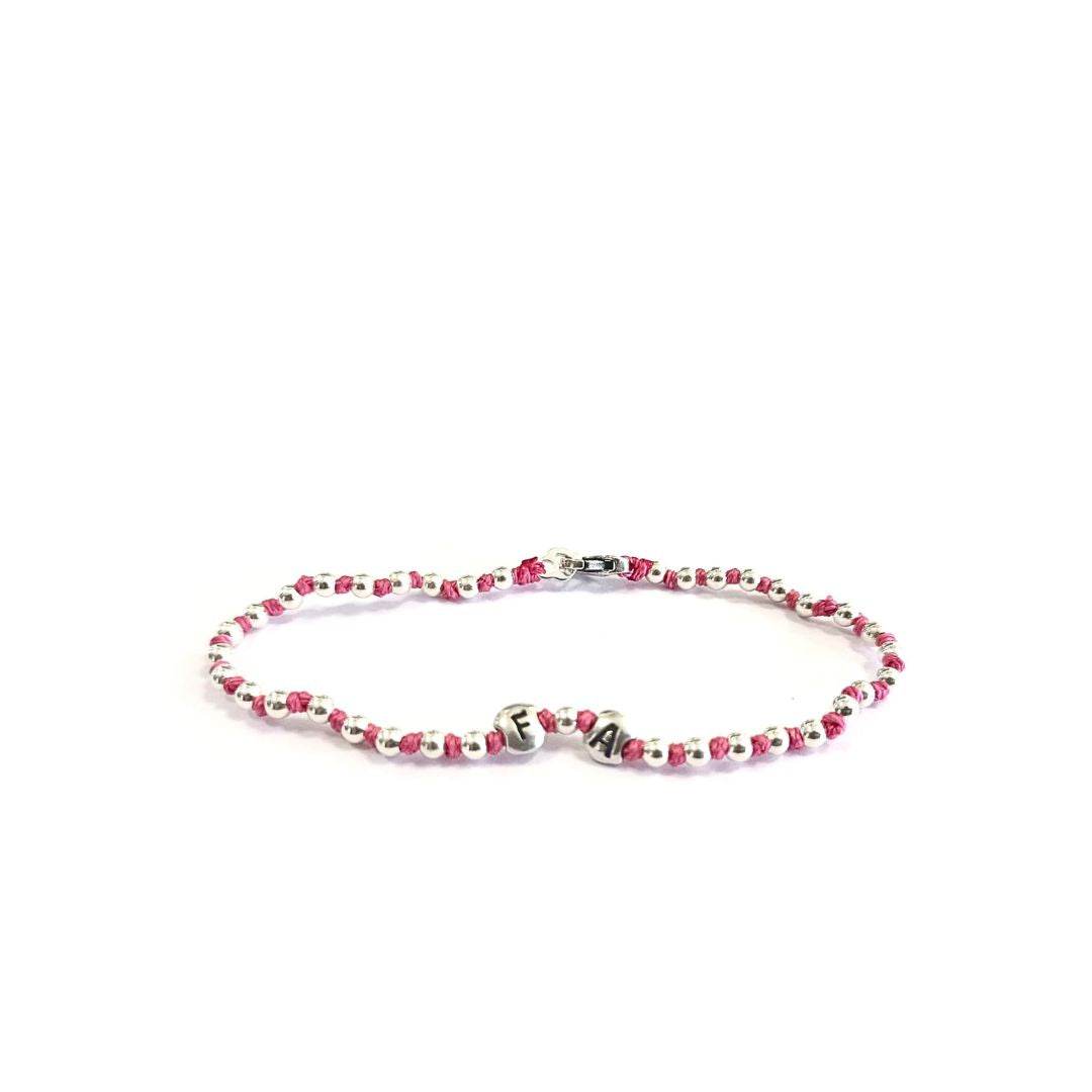 Bracciale spadino One Letterine - Spadarella Gioielli