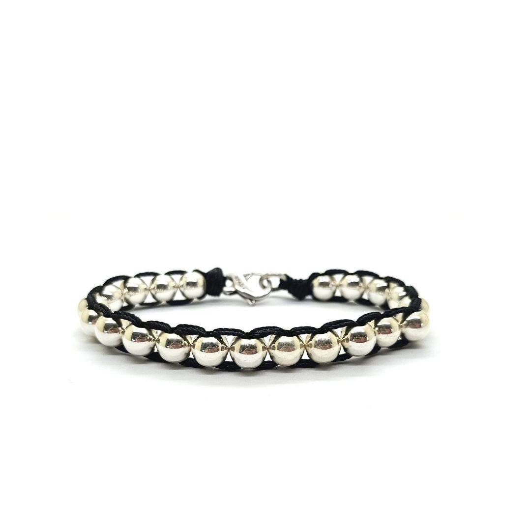 Bracciale spadino intrecciato - SPBR030 - Spadarella Gioielli