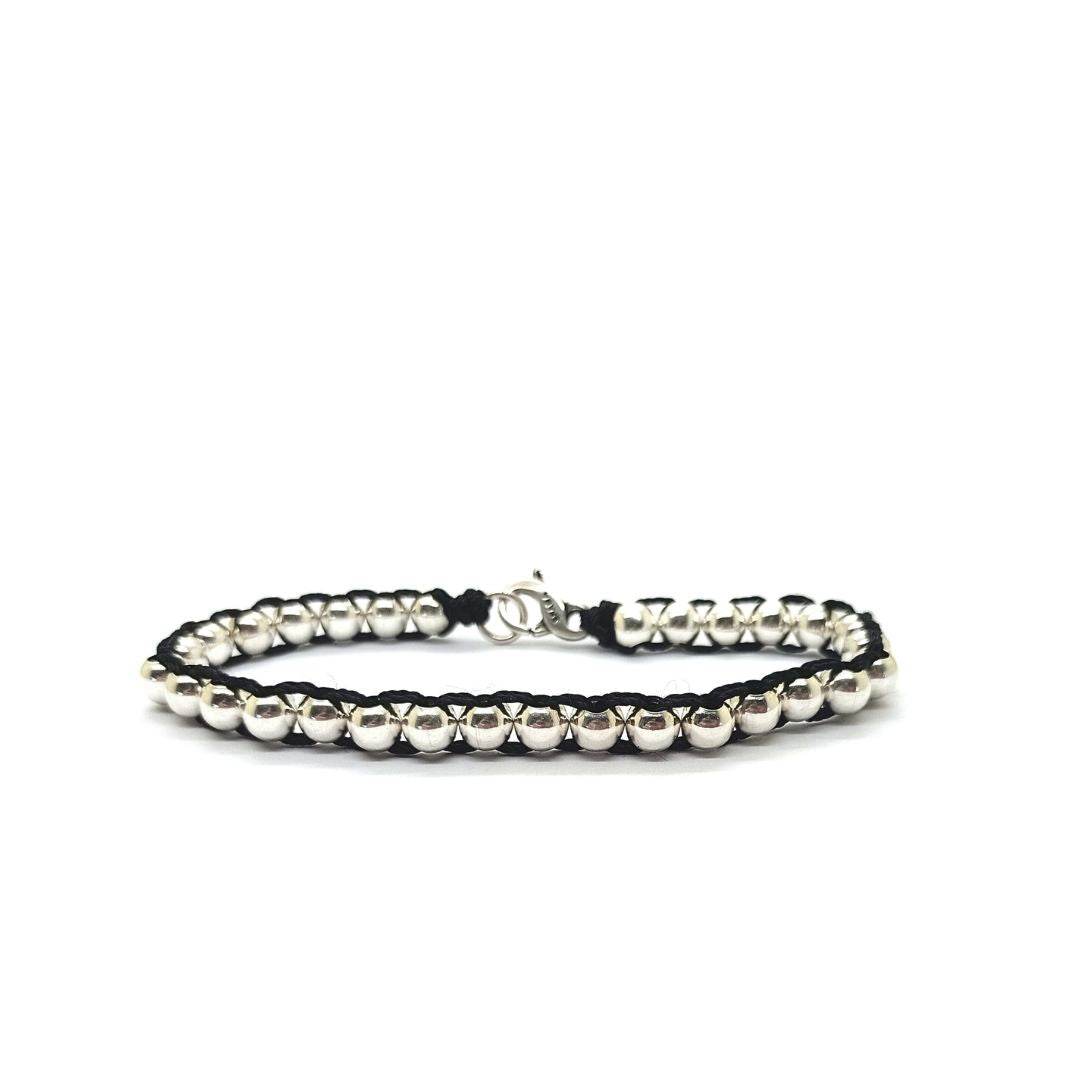 Bracciale spadino intrecciato - SPBR031 - Spadarella Gioielli