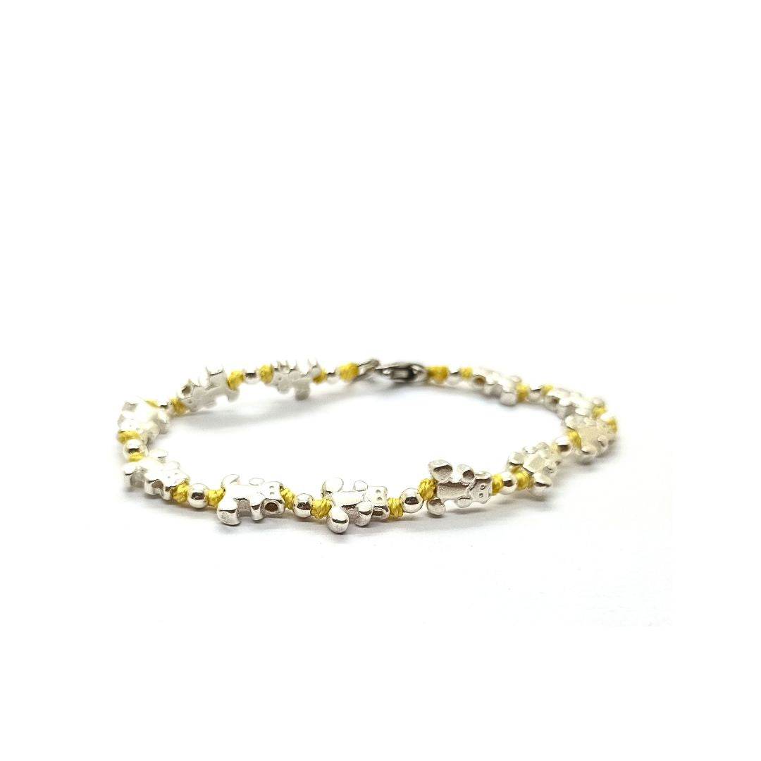 Bracciale spadino orsetti - SPBR052 - Spadarella Gioielli