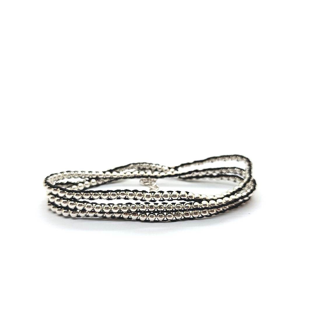 Bracciale spadino triplo giro - SPBR071 - Spadarella Gioielli