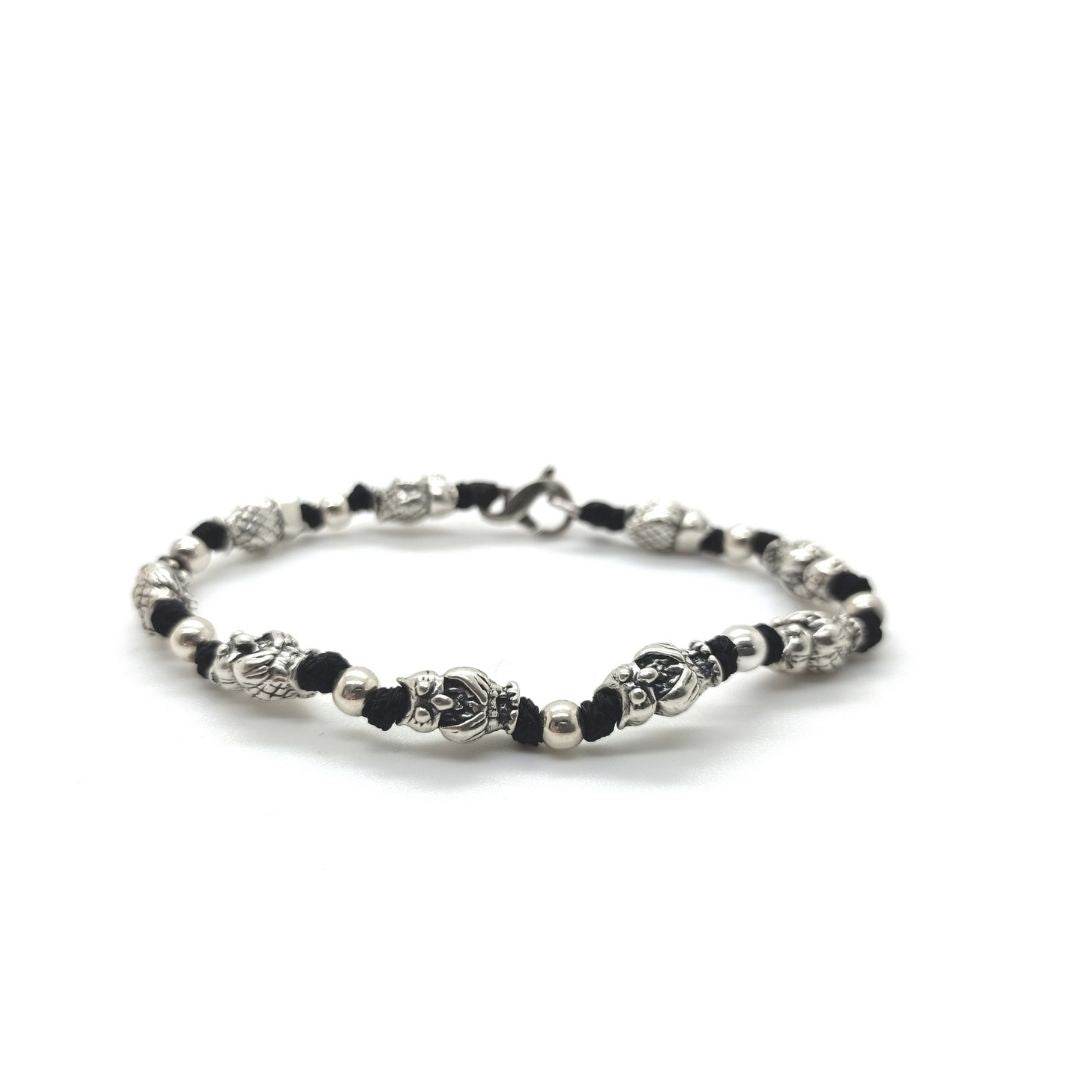 Bracciale spadino gufi - SPBR228 - Spadarella Gioielli