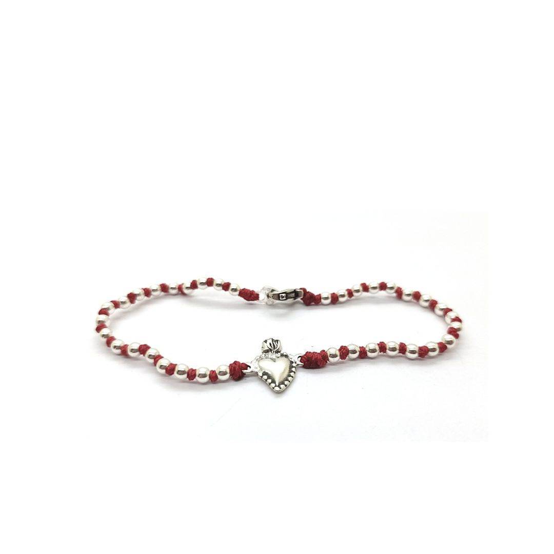 Bracciale spadino Inseparabile cuore sacro - SPBR287 - Spadarella Gioielli