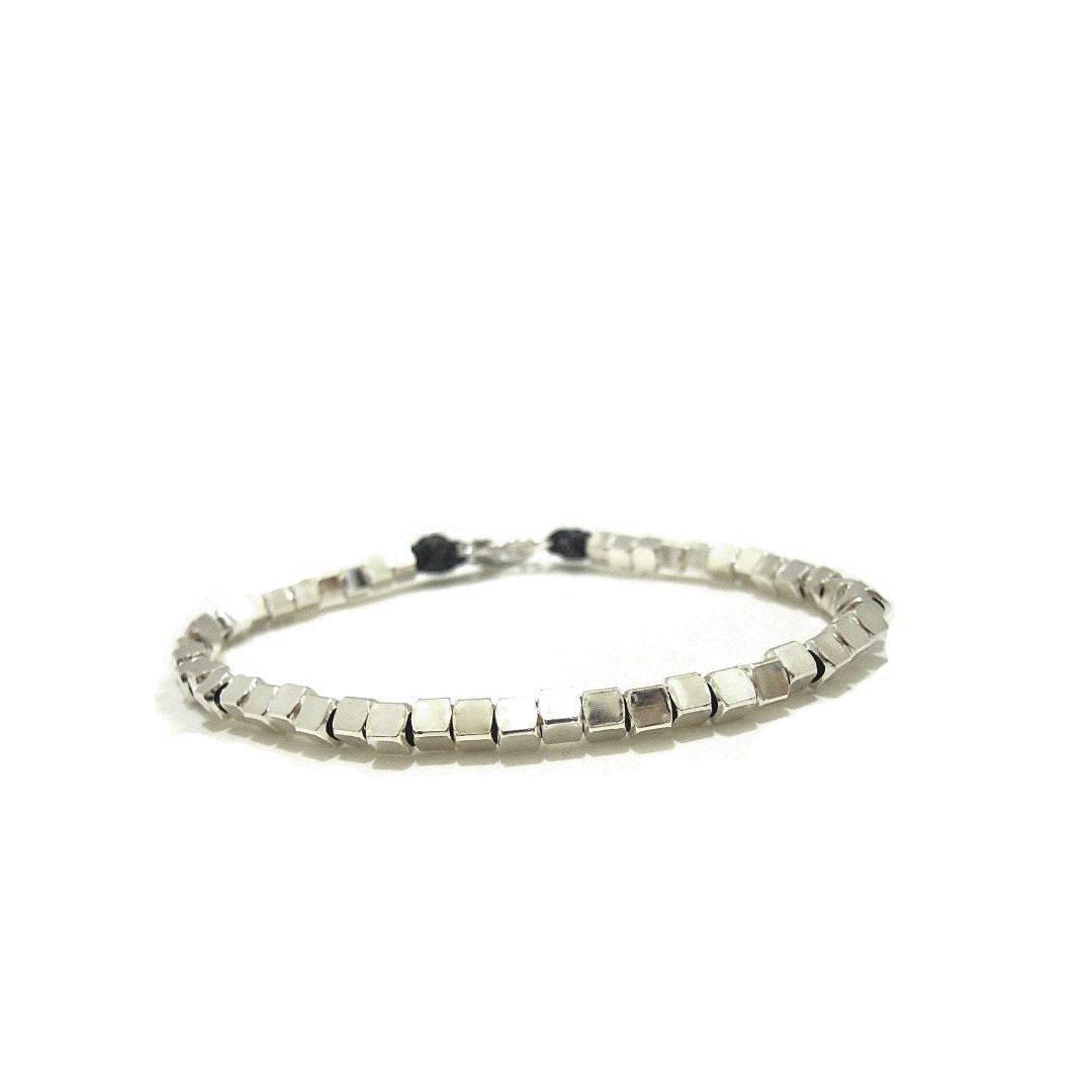 Bracciale spadino cubi - SPBR300 - Spadarella Gioielli