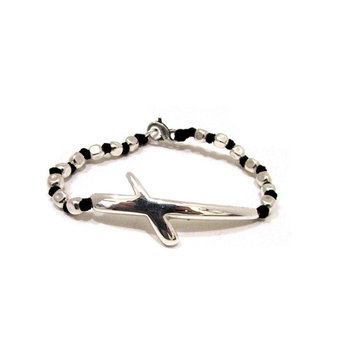 Bracciale spadino croce - SPBR366 - Spadarella Gioielli
