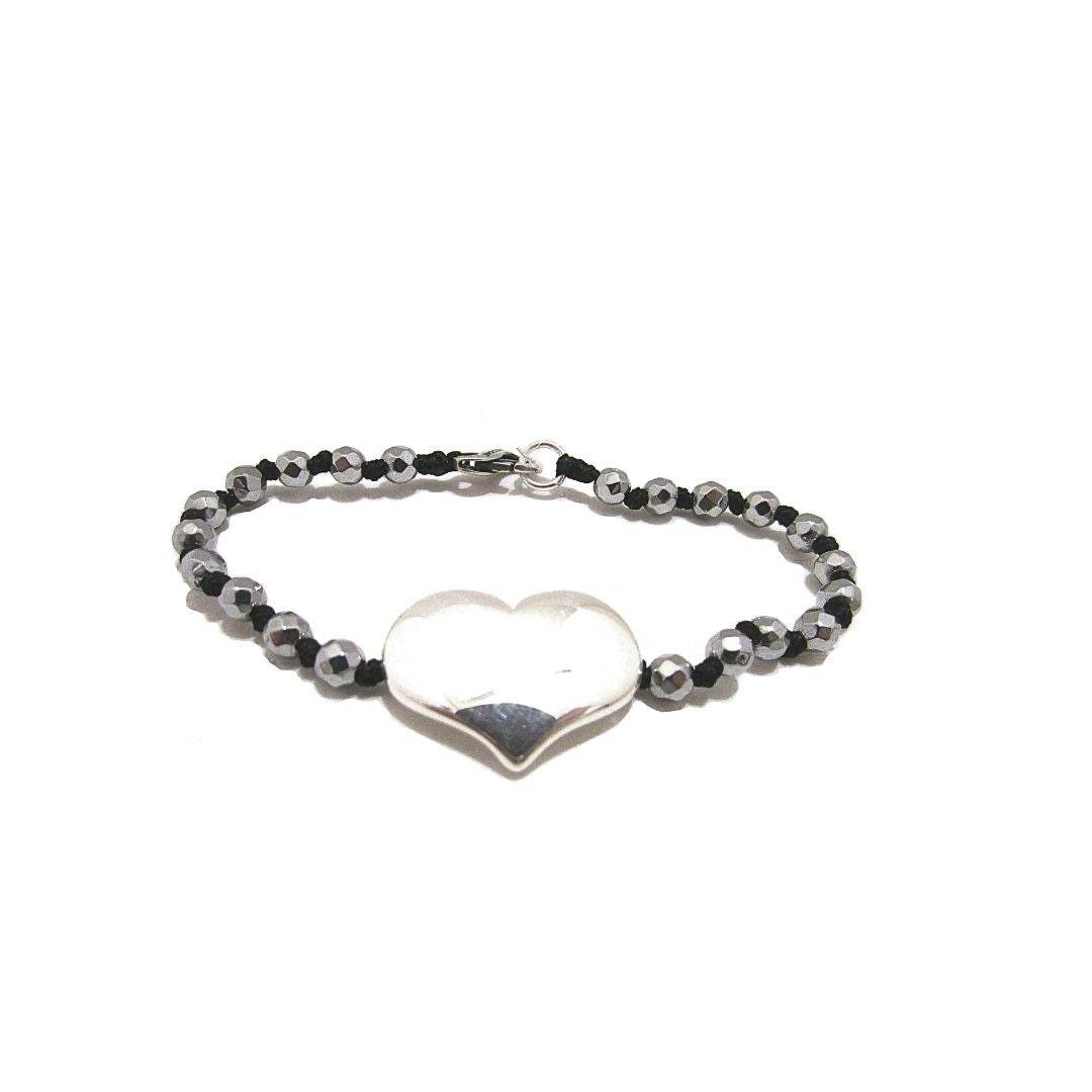 Bracciale spadino cuore - SPBR375 - Spadarella Gioielli