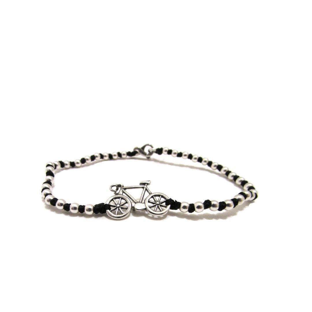 Bracciale spadino bicicletta - SPBR394 - Spadarella Gioielli