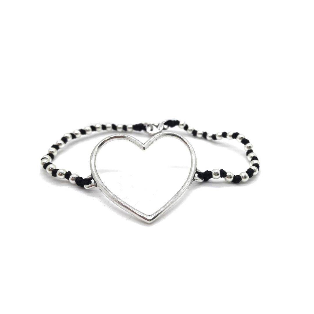Bracciale spadino cuore - SPBR483 - Spadarella Gioielli