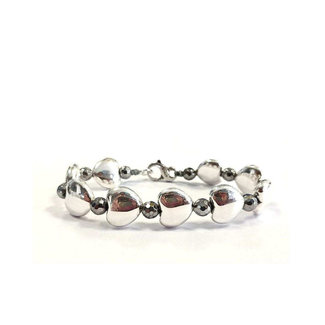 Bracciale spadino cuori - SPBR566 - Spadarella Gioielli
