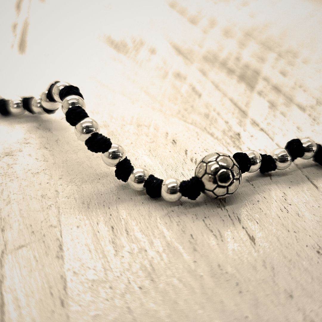 Bracciale spadino palla da calcio - SPBR600 - Spadarella Gioielli