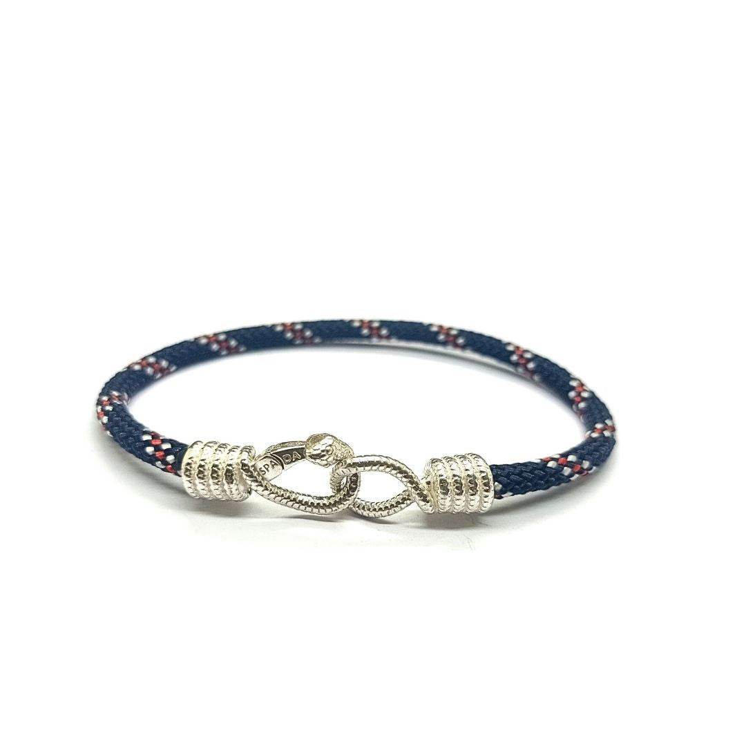 Bracciale spadino corda nautica - SPBR634 - Spadarella Gioielli