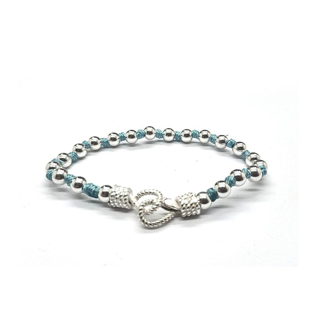 Bracciale spadino chiusura corda - SPBR635 - Spadarella Gioielli