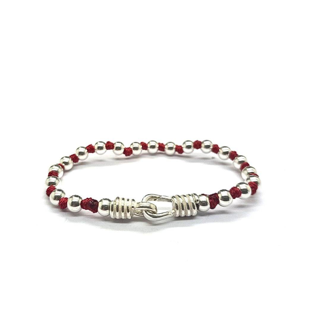 Bracciale spadino chiusura corda - SPBR638 - Spadarella Gioielli
