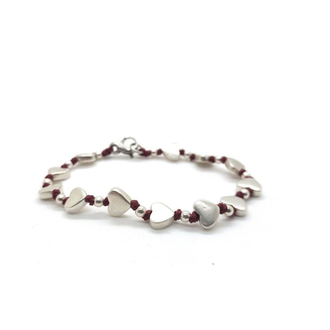 Bracciale spadino cuori - SPBR064 - Spadarella Gioielli