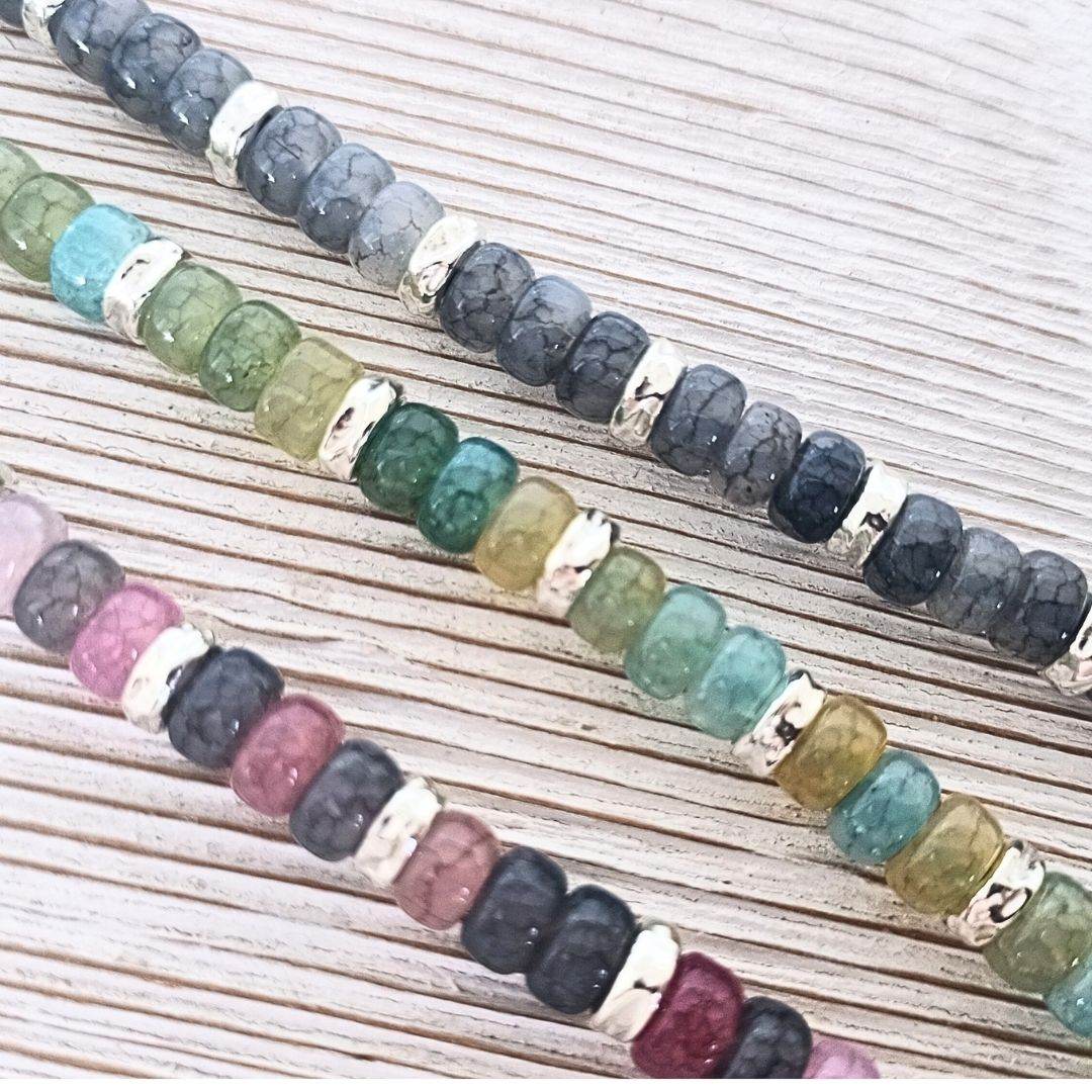 Bracciale spadino con pietre - SPBR641 - Spadarella Gioielli