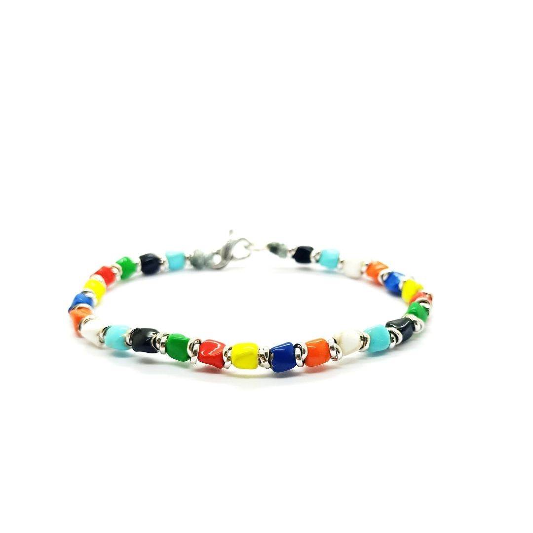 Bracciale spadino smaltato - SPBR660 - Spadarella Gioielli