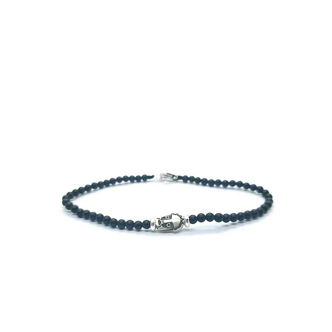 Bracciale spadino maschera Protezione - SPBR701 - Spadarella Gioielli