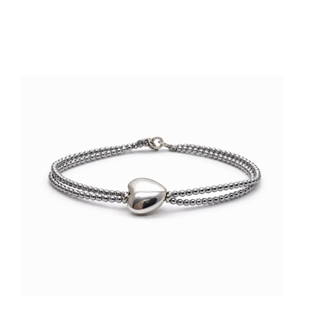 Bracciale spadino San Valentino cuore big - SPBR760