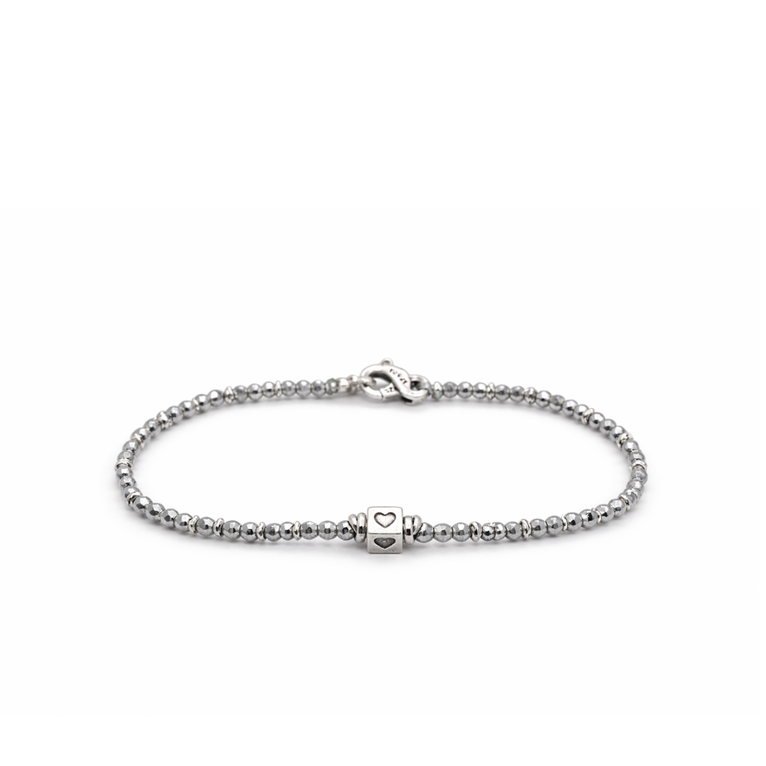 Bracciale spadino San Valentino cubetto- SPBR762