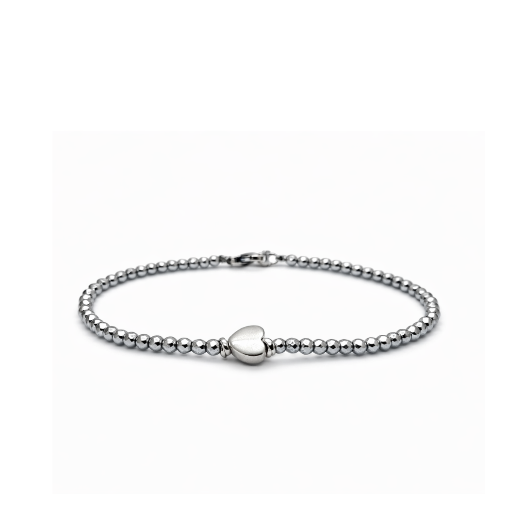 Bracciale spadino San Valentino cuore - SPBR763