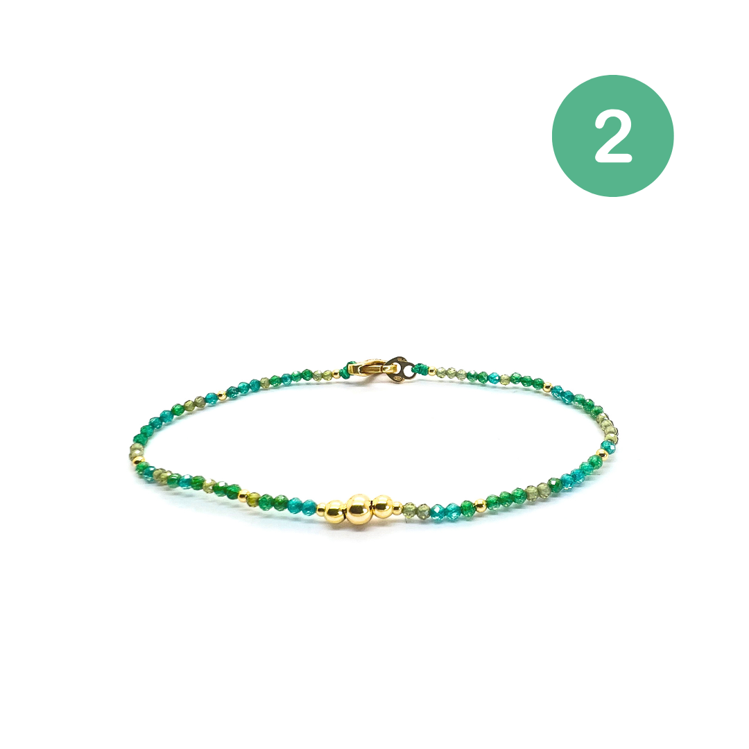 Bracciale spadino zirconcini - SPBR775