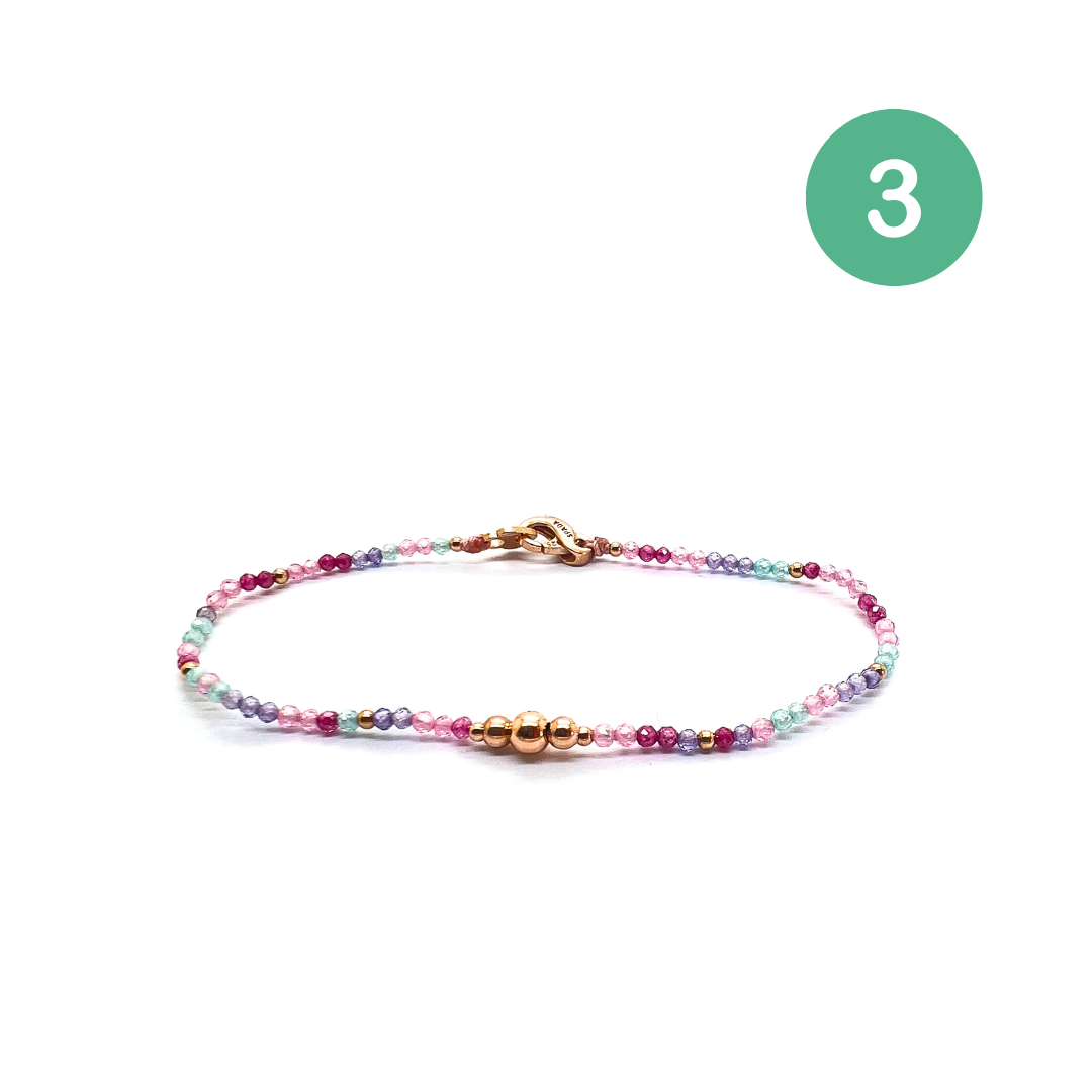 Bracciale spadino zirconcini - SPBR775