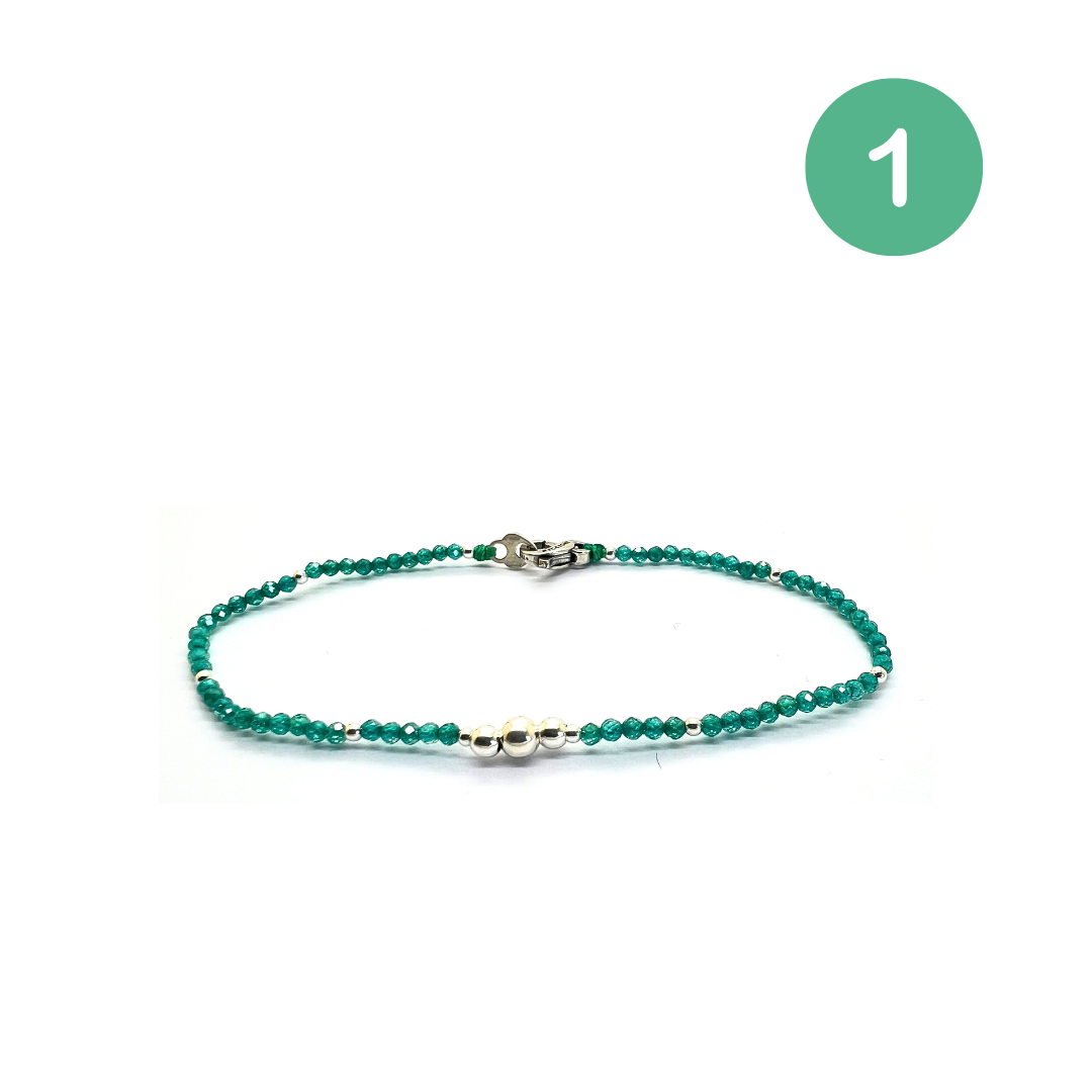 Bracciale spadino zirconcini - SPBR775