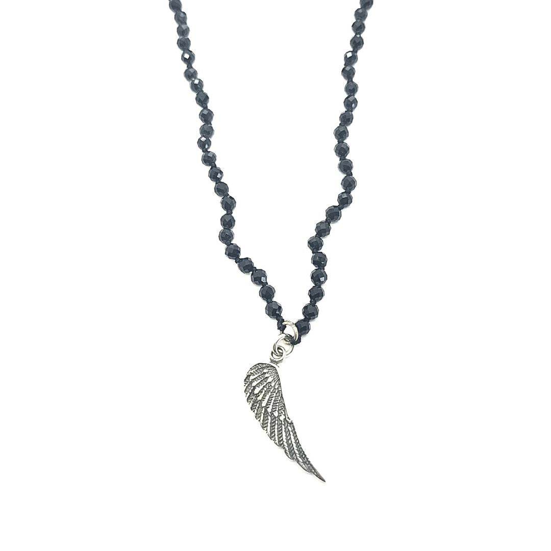 Collana Spadino ala piumata - SPGR086 - Spadarella Gioielli