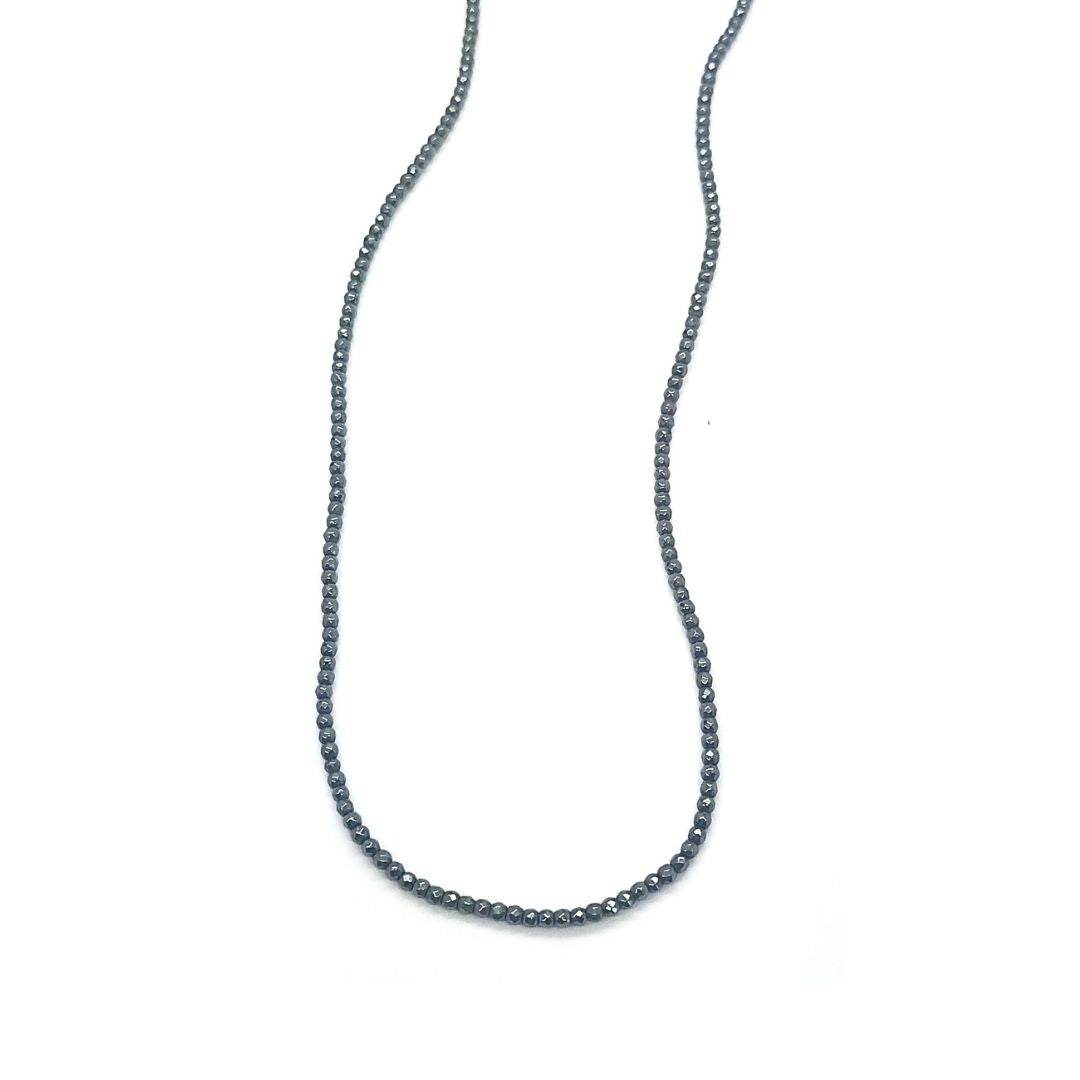 Collana Spadino ematite - SPGR177 - Spadarella Gioielli