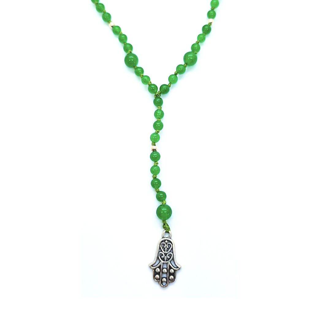 Collana pietre mano di Fatima - SPGR386 - Spadarella Gioielli